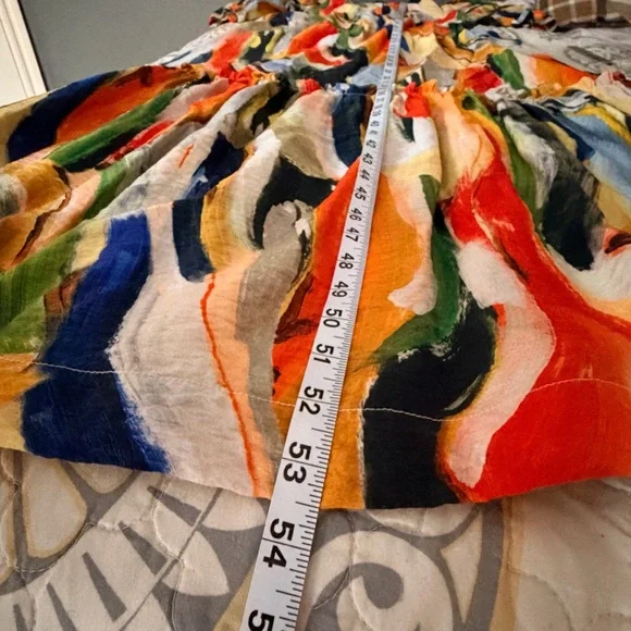 Anthropologie Maeve Suzannah Colorful Printed
V Neck Maxi Dress, small - Picture 11 of 11